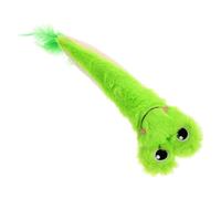 Happyyami Catnip Plush Toy for Cats Interactive Crinkle Paper Chewing Toy Soft Comfortable Design for Indoor Play and Cute Frog Shape Natural Catnip Included