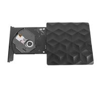 Happyyami CD ROM DVD Burner USB 3.0 External Portable Optical Drive for Desktop Computer Installing Operating Systems and File Burning