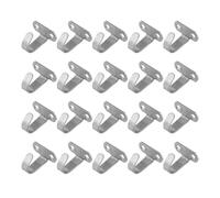 Happyyami Ceiling Light Hooks Hanging Hooks Stainless Steel 20pcs with Good Load-Bearing Capacity, Silver Sturdy and Not Easy to Break for Ceiling Lamps for Home Decoration