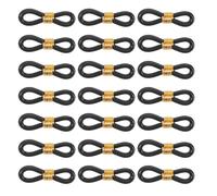 Happyyami Chicken Leg Bands for Chick Splay Correction Chicks for 100pcs and Adjustable Black Rubber and Metal Bird Foot Brace Easy to Use Poultry Leg Rings Ducks