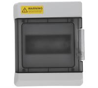 Happyyami Circuit Breaker Box: Weatherproof Distribution Box - Transparent Window For Easy Monitoring - Ideal For Indoor And Outdoor Applications