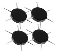 Happyyami Circular Nail Dotting Tool 6 Tips with 4pcs Multi-functional Nail Art Pens for Creating Patterns and Embossing Flowers Suitable