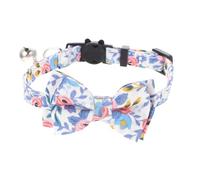 Happyyami Comfortable Cotton Kitten Collars with Bowknot Design, Safe and Festive Pet Decor Accessory for Cats and Dogs, for Christmas Party Decoration