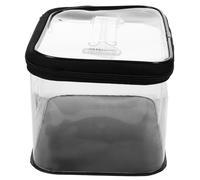 Happyyami Compact Fishing Tool Storage Box Measure Scale EVA Material Large Capacity Bait Organizer for Hooks