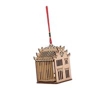 Happyyami Cricket Storage Cage Mini Box Handmade Wooden Cricket Holder for Boys and Girls Outdoor Learning