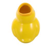 Happyyami Cute Ceramic Duck Toothbrush Holder Aesthetic Bathroom Decor for Boys and Girls Adults Kawaii Toothbrush Rack