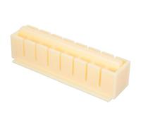 Happyyami DIY Sushi Making Tool Set with Plastic Sushi Molds, Small Square Frame and Pressure Bar, Easy to Carry Rice Ball Maker for Home Kitchen Use