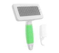Happyyami Dog Comb for Matted Hair Pet Grooming Tool Dematting Comb Fine Rake for Poodle Brush