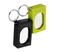 Happyyami Dog Training Clicker 2pcs Compact Square Pet Behavior Trainer for Indoor Use Interactive Click for Dogs Cats