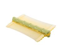 Happyyami Double Sided Plastic Pet Grooming Comb with Fine Teeth for Dandruff and Removal Matcha Design for Pets for All Hair Types and Comfortable Grip