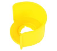 Happyyami Emergency Button for Elderly Protective Cover Made of Sturdy Yellow Plastic with Stable Fit, Designed an Emergency Stop Button Cover for Electricians and Gardens to Ensure