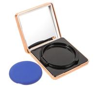 Happyyami Empty Cushion Foundation Case with Sponge Puff Square Magnetic Cream Compact for Loose Powder and Makeup for Travel and Daily Use