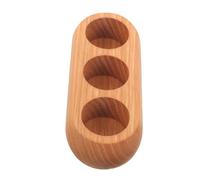 Happyyami Essential Oil Bottle Display Rack Wooden Storage Organizer for Essential Oils and Nail Polish Solid for Home Office Use