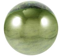 Happyyami Extra Large Reflective Garden Ball Mirror Polished Hollow Metal Sphere for Outdoor Decor Christmas Baubles Living Ornament