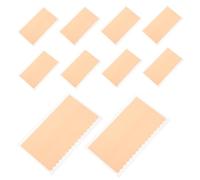 Happyyami Eyelid Lifting Strip Non-Woven Fabric Tape Khaki 10 Sheets with Accurate Application and Gentle Eyelid Lift for Eyelash Extension Sessions for Lash Extensions