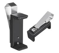 Happyyami Flexible and Practical Gate Remote Holder Visor Clip for Garage Door Opener Remote, Made of Sturdy Abs and Stainless Steel, Easy Installation for On-the-go and Travel