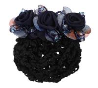 Happyyami Flower Hair Bun Cover Net Clip for Women Elegant Hair Accessory for Ballet Cosplay Nurses and Stewardesses Option for Family and Friends