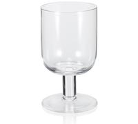 Happyyami Footed Glass Trifle Bowl Glass Fish Bowl Micro Landscape Bottle Water Goblet Vintage Ware Footed Ice Cream Cup Stem Baking Serving Bowl