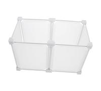 Happyyami Freezer Dividers Plastic Storage Basket Organizer Bins Refrigerator Partition Board Divider Kitchen Storage for Cabinets and Pantry