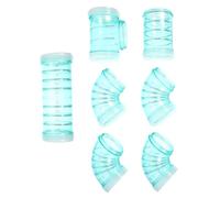 Happyyami Hamster Cage Maze Accessories Plastic Tube for Pet Play Guinea Pig Squirrel Boredom Breaker