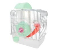 Happyyami Hamster Castle Cage Double-deck Hideout Chinchilla Accessory Rat Nest Cage
