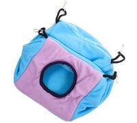 Happyyami Hamster Hammock Small Animals Cage Hanging Hideout Provides More Space Comfortable Living Environment Cotton Cube Pet Hanging Bed for Squirrel Rats Small Pets