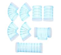 Happyyami Hamster Thickened Tunnel Design Reinforcement Mouth Plastic Tunnels Cage External Pipe with Supplies Enriching and PET'S Home Adventure