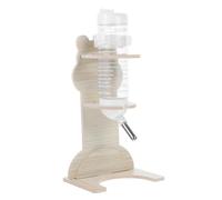 Happyyami Hamster Water Bottle Stand Rabbit Water Bowl Holder Multi-pet Feeder Cage Accessory Stylish