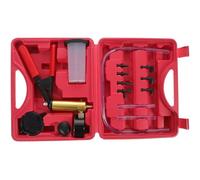 Happyyami Hand Held Vacuum Pump Set with Brake Bleeder Kit for Automotive Brake Fluid Replacement Featuring Negative Pressure Function and Sturdy Abs, Rubber, and Aluminum Alloy Materials