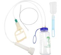 Happyyami Hand Tool Set Goat Cow Milking Machine: Livestock Milk Machine Manual Cow Milker Portable Household for Farm Animal Sheep Goat Cow Milking Supplies Hand Vacuum Pump