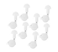 Happyyami Heavy Duty Caster Wheels Cat Wire Cage Wheels Flexible Rotation and Convenient Cleaning 10.50X6.00X3.30Cm White Cat House Caster Accessories for at Home