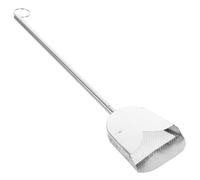 Happyyami Heavy Duty Stainless Steel Poop Scoop Extendable Handle for Chicken Coop Bird Cage Cleaning, Litter Scooper for Small Animals and Poultry Accessories