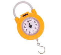 Happyyami High Accuracy Portable Travel Luggage Spring Scale with Hook Compact Lightweight Hanging Dial Weight Scale for Household and Outdoor Use Easy to Carry and Operate