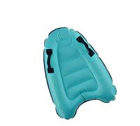 Happyyami Inflatable Surfboard Floating Row Board Sea-blue Portable Swimming Practice Lounger for Adults and Kids Beach Holiday Water Sports Bodyboard