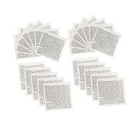 Happyyami Jewish Mezuzah Scroll for Door Hebrew Parchment Scroll Biblical Home Blessing Judaica Decor Kosher Insert for Jewish Occasions and Hanukkah Presents 50pcs Set