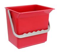 Happyyami L Plastic Cleaning Bucket with Handle for Car and Suv, Large Capacity Design with Easy Water Control, Sturdy Trash Container for Automotive Interior Use