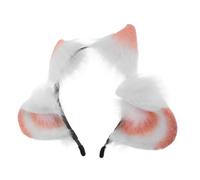 Happyyami Lamb Ear Headband Cute Sheep Costume Adult Soft Fluffy Hairband for Women Girl Makeup Washing Face Animal Head Wear