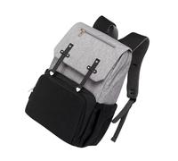 Happyyami Large Capacity Products Backpack Double Shoulder Travel Bag | Oxford Cloth Construction, Quick Access Pockets, Comfortable Wear, for Mothers and New Parents during Stroller Outings