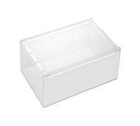 Happyyami Leak-proof Reptile Box Multi-functional Acrylic Habitat for Frogs Spiders Snakes Easy No Assembly Required
