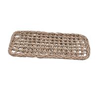 Happyyami Lizards Woven Mat for Reptiles Grass Woven Lounge Pad for Home Mesh Pet Mat for Lizards Iguanas and Geckos Safe Resting Space