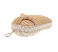 Happyyami Long Handled Bath Scrubber Boys and Girls Sliders Foot Exfoliator Shower Body Wash Tool