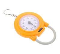 Happyyami Luggage Scale with Hook, Lightweight Portable Spring Scale, 10kg Capacity, Plastic and Metal, for Travel and Household Applications, Weighing Suitcases and Fruits
