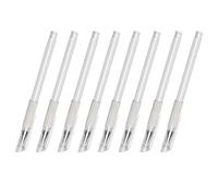 Happyyami Marking Pens Plastic for Tattooing and Piercing 8pcs Waterproof Single Head with Fine Point Tips Professional Marking Supplies Not Easy to Fade