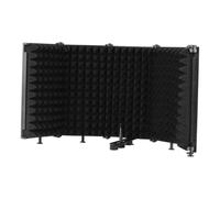 Happyyami Mic Wind Cover Isolation Shield Foldable Equipment Versatile for Recording