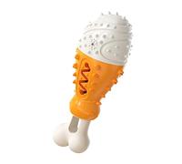 Happyyami Missing Device Squeaky Cat Treat Windmill for Chew Cat Puzzle Brain Teaser Puppies Chewer Chewing for Dogs Tug Pet Saucer Kit Orange