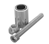 Happyyami Motorcycle Bar End Plugs Handlebar Gripping Plug Motorcycle Rear Mirror Adapter Metal Shock Resistant Sturdy Suitable for 13-19mm Diameter Rearview Mirror Hole