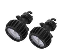 Happyyami Multifunctional Inflatable Air Pressure Gauge Device 2pcs with Readings 0-30 Psi Range for Kayak and Surfboard Suitable for-the-go Use