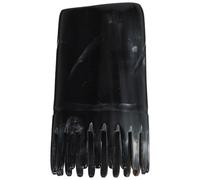 Happyyami Natural Ox Horn Hair Comb for Relaxation and Hair Care Color for Head Massager Acupoint Massage Tips for Scalp Cleaning and Stimulating, Headache