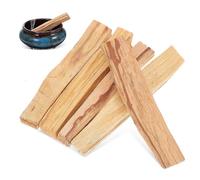 Happyyami Natural Santo Sticks for Cleansing Home Fragrance Aroma Smudging Incense Calming Scent Air Freshener for Yoga Office and Relaxation Spaces