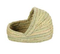 Happyyami Natural Woven Straw Chicken Nest Box for Egg Laying Easy Maintenance Hatch House for Small Farms Enhances Egg Collection Efficiency and Quality Practical Poultry Breeding